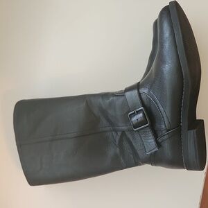 Girls Cat & Jack Black Luz Zipper Riding Boots Size 3